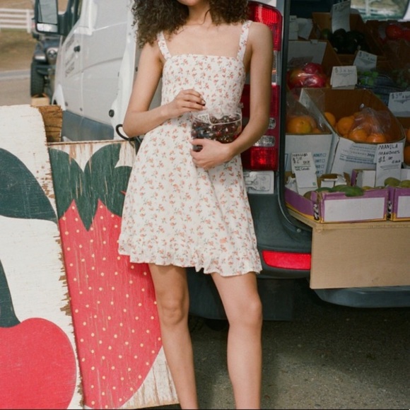 Abercrombie Fitch Smocked Peach Mini 